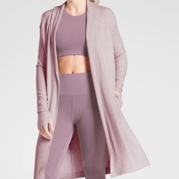 Athleta Canopy Wrap in Nirvana, XS, in color Flora Mauve - Picture 1 of 6